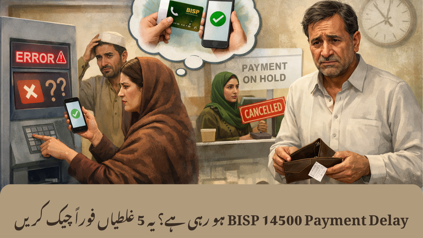 اکثر لوگ BISP Wallet Activation غلط کرتے ہیں، اسی لیے ادائیگی رک جاتی ہے