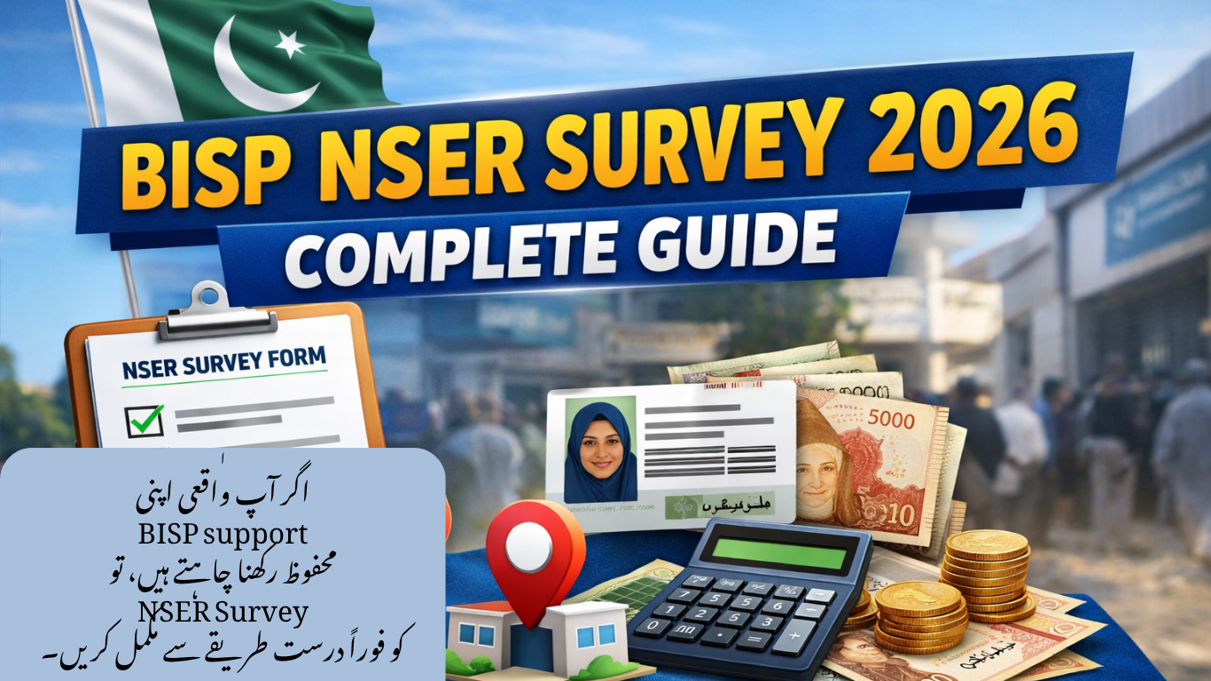 آپ یقین نہیں کریں گے! BISP NSER Survey 2026 غلطی
