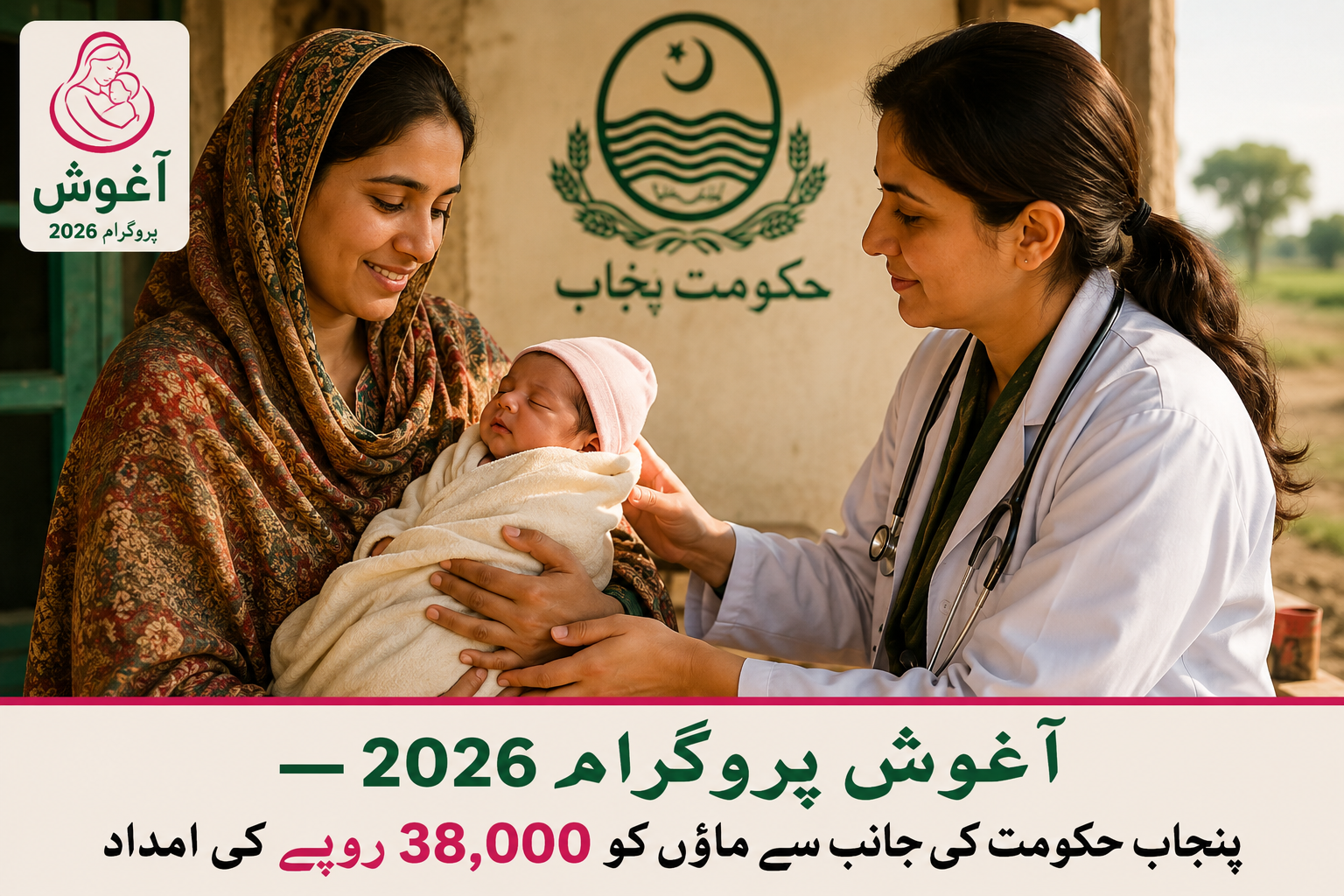 Punjab's Aghosh Program Is Now Giving Mothers Rs.38,000 — Are You Eligible? Check Now (2026)